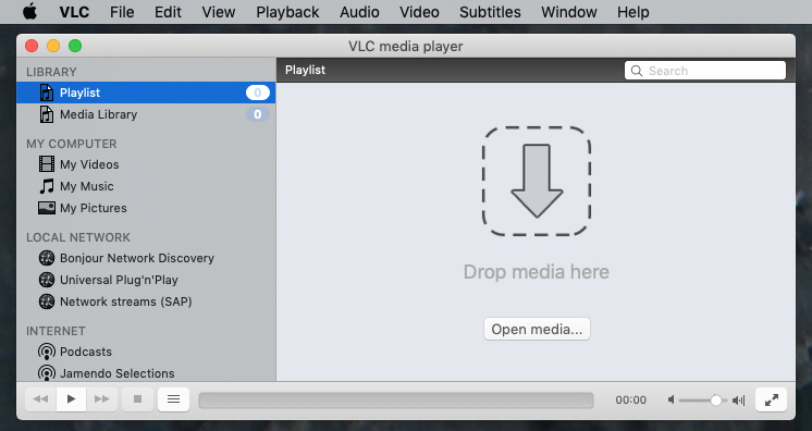 create a looping video playlist for mac