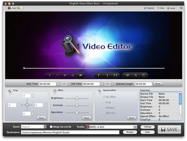 mp4 editing software for mac